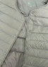 雪中飞经典新款基础舒适轻薄羽绒便捷短款保暖羽绒小马甲轻盈便携舒适 静谧灰|8210-女 S 160/84A 实拍图