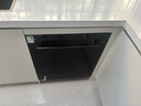 老板（Robam）【自动开关门】盐系W76D-G1 Ultra火山盐黑嵌入式洗碗机家电国家补贴17套+3热风烘干紫外消毒 实拍图