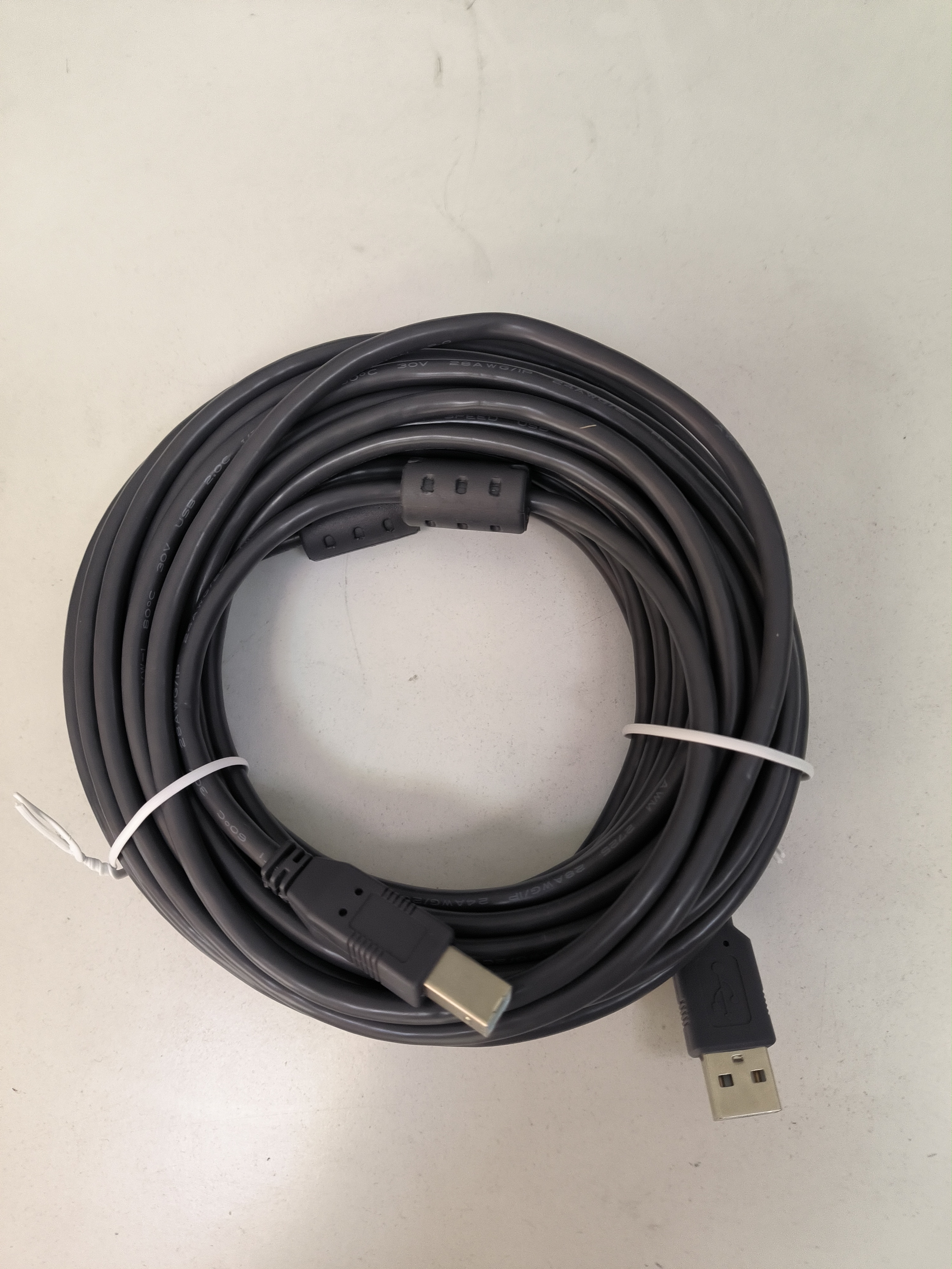 北山雀 打印机数据线 USB2.0方口高速打印线 通用惠普hp佳能爱普生等打印机连接线 10米 BSQ-BM05 实拍图
