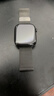 Apple/苹果 Watch Series 10 智能手表GPS款46毫米亮黑色铝金属表壳黑色运动型表带S/M MX263CH/B 实拍图