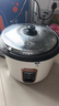 半球（PESKOE） 电饭锅电饭煲 蒸煮电锅 宿舍可用 直身煲电饭锅电煮锅 米黄加厚不沾内胆+蒸屉（适用6-9人） 6L 实拍图
