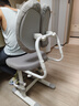 益威（EIEV）儿童学习椅可升降学生椅子儿童写字椅儿童小学生座椅电脑椅可调节 升降脚踏+9cm追背+手摇标准款-灰 实拍图
