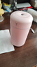 Hulker 【10W+销量加湿器】加湿器 卧室迷你家用办公室桌面车载低噪上加水小型usb空气加湿器 【粉色】420ml大容量/低噪加湿/定时断电 实拍图