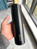 炊大皇 保温杯 316L医用级不锈钢茶水分离商务便携保温杯 黑色 490ml 实拍图
