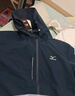 美津浓（MIZUNO）户外夹克男连帽梭织透气情侣锋衣加绒加厚加棉外套男上衣 实拍图