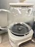 美的（Midea）花漾0胶水全玻璃全自动养生壶 办公室多功能煮茶壶 烧水壶恒温电热水壶煮茶器花茶壶1L YS10B101 实拍图