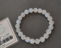 石玥珠宝（SHIYUEZHUBAO）精品级蓝月光石手链转运天然水晶手串男女士款礼物 水晶玛瑙8-9mm 实拍图