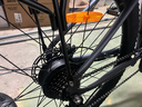 永久锂电池助力电动自行车禧玛诺变速超长续航山地车男女士双碟刹单车 F58-摩天灰【10A油碟】27.5寸 实拍图