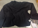 恒源祥100纯色羊毛绒衫羊毛衫男半高领秋冬季长袖套头宽松毛衣男打底衫 黑色半高  100%不起球不掉色 L 170/84A 建议穿120-140斤 实拍图