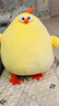 名创优品（MINISO）dundun鸡毛绒公仔墩墩鸡玩偶抱枕毛绒玩具生日礼物女 加大号42cm 实拍图