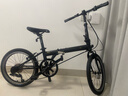 大行（DAHON）经典P8折叠自行车成人20英寸8速男女式通勤运动单车KBC083 消光黑【经典版】 实拍图