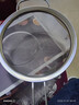 京东京造 漏勺 304不锈钢网漏勺细网勺面粉筛过滤筛20目【一勺多用】大号 实拍图