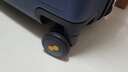地平线8号（LEVEL8）行李箱密码拉杆箱男女托运大容量万向轮学生旅行者PC箱 24英寸蓝 实拍图