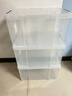 JEKO&JEKO特耐斯直角收纳箱透明玩具衣服储物箱整理箱搬家打包箱65L 3只装 实拍图