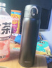 膳魔师（THERMOS）保温杯One touch 防滑硅胶底316钢男女士学生水杯TCMD-501S FSB 实拍图