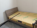 全友家居 双人大床家用高脚床板式床现代简约原木风主卧室床1.8x2米 实拍图