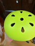 京东京造 儿童头盔护具套装 轮滑溜冰滑板平衡车自行车护具7件套 荧光黄 实拍图