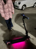 九号（Ninebot）电动滑板车成年人C2Pro蓝粉电动车女士两轮折叠便携式代步滑板车儿童高度可调 实拍图