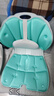 BEAUTY HIPbeauty hip护腰坐垫久坐不累成人学生坐姿矫正神器宝妈孕妈办公室人体工学椅腰靠垫一体坐姿矫正器 升级大云朵带腰枕-甘青色【加大加高加厚 可调腰枕】 实拍图