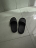 2025年踩屎感拖鞋家居防滑拖鞋女EVA防臭轻便超软凉拖鞋男 升级款-黑色 40-41 【建议拍大一码】 实拍图