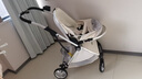 酷贝乐（coballe）婴儿车0-3岁用折叠可坐可躺减震遛娃神器轻便溜娃新生儿宝宝推车 极光白(轻巧便携+全罩遮阳) 实拍图