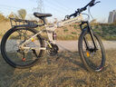 凤凰（Phoenix） 凤凰自行车可折叠山地车路虎男士成年人变速女式越野公路单车 条轮消灰/折叠双避震/全竞速轴承 26寸24速【参考：158-188cm】 实拍图