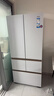 海尔（Haier）冰箱「麦浪系列」全空间保鲜594mm专业超薄零嵌入式法式多门四开门双开门家用511/512升智能电冰箱 BCD-512WGHMD1BWLU1 「麦浪冰箱」全空间保鲜科技+594mm超薄零嵌 实拍图