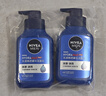 妮维雅（NIVEA）男士【即刻净澈】补水保湿水活畅透精华洁面乳150g*2洗面奶 实拍图