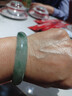 慕公子“长相思”缅甸翡翠真玉手镯子冰透种女士款妈妈飘花珠宝正品处理 “长相思” 翡翠手镯 52mm-53mm（赠玉石吊坠+礼盒） 实拍图