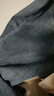罗蒙牛仔裤男士直筒宽松长裤新款秋季弹力休闲裤子男ZH7620黑灰色32 实拍图