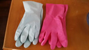 妙洁耐用型手套 天然乳胶 2双装 大号L码 洗碗手套多款包装随机发货 实拍图