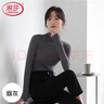 浪莎半高领秋冬款基础打底衣女长袖内搭修身高弹柔软贴身打底衫 实拍图