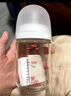 贝亲（Pigeon）新生儿 防胀气宽口径玻璃奶瓶160ml SS号奶嘴 0个月+ AA260 实拍图