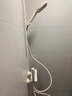 惠达（HUIDA）淋浴花洒套装一体精铜无顶喷简易浴室卫浴花洒全套洗澡奶白DW699 实拍图