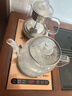 友家铺子（Biooner）全自动上水电热水壶烧水壶家用办公茶台一体机茶桌茶几嵌入式茶具套装 玫瑰金蒸茶款1L 实拍图