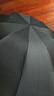 天堂 双人晴雨伞三折 晴雨伞三折10骨超大加固黑胶防晒伞 曜石黑 实拍图
