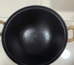 王源吉铁锅炒锅双耳老式家用圆底苏锅王无涂层龟纹大肚炒菜锅铸铁锅32cm 实拍图