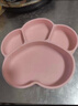 COOKSS婴儿蛋花辅食碗新生儿喂水喂奶训练吃饭硅胶吸盘碗宝宝餐盘 实拍图