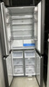 美的（Midea）457十字四开门60cm超薄嵌入式底部散热一级变频智能家用冰箱 MR-457WUSPZE苍穹灰 家电国家补贴20% 实拍图