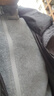 迪卡侬（DECATHLON）保暖户外抓绒衣外套男女运动宽松秋摇粒绒外套冲锋衣内胆 男款-全拉链-深灰色 L 实拍图