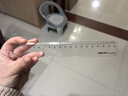 得力（deli）[超级爆款]20cm办公通用直尺 考研高考中考测量绘图尺子 办公用品 尺子 实拍图