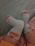 尼多熊婴儿袜子四季透气舒适男童棉袜宝宝儿童袜子松口透气棉袜4双装 实拍图