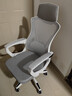 锦汐 电脑椅家用办公椅子靠背人体工学椅学习转椅老板座椅游戏电竞椅 【可后躺】白框灰网 实拍图