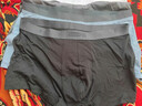 蕉内（Bananain）银皮301P莫代尔内裤男士棉裆7A抗菌透气运动四角短裤头四季款3件 【金奖】黑色+磁铁黑+洗石蓝 3条 XL 实拍图