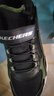 Skechers斯凯奇儿童秋冬休闲男女童二棉鞋轻质加绒保暖靴405222L/302583L 男童/黑色/绿色/BKGR 36 实拍图