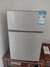 新飞冰箱小型租房用 一级能效冷 藏冷冻两用1-2人家用小冰箱 出租房双门电冰箱办公室两门 25年升级款 38A108 一级能效【经典款】银色 实拍图