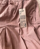 无印良品（MUJI）IDEE 女式 平纹 宽版裤 裤子女款休闲裤女装裙裤 阔腿裤 夏季 烟熏粉色 均码 实拍图