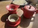 瓷之艺恒黑陶茶壶功夫茶具礼盒陶瓷套装鎏纯银茶具套装节日送礼结婚婚庆 锦绣山河18头-朱砂釉R3e 礼盒装 实拍图