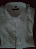 罗蒙（ROMON）纯色商务职业正装男士白衬衫工装外套长袖衬衣男CS108白色M 实拍图
