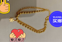 金至尊（3DG Jewellery）黄金手链花期INS风叠戴双层链999足金送女友老婆生日礼物计价 金重9.78克（配珠宝礼盒） 实拍图